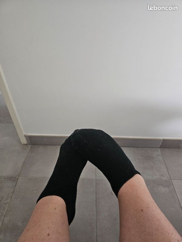 Chaussettes Femme Blanches - Taille S - Neuf Avec Défauts (irrégulier) - Marque Générique