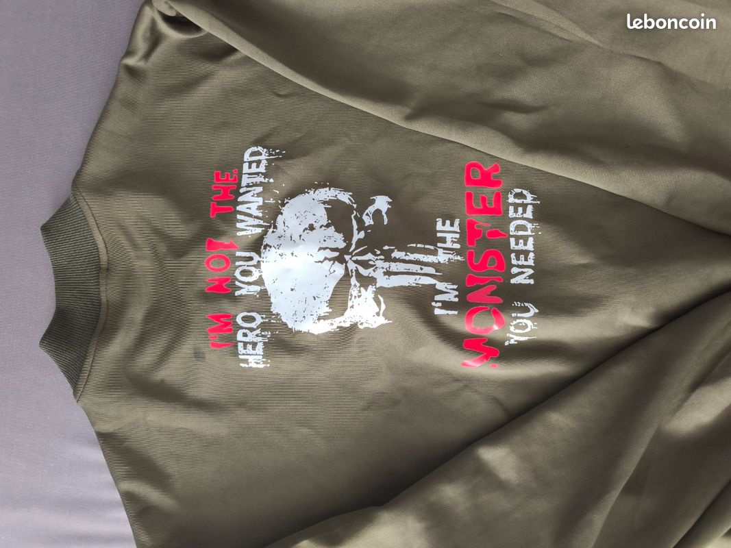 Veste sport kaki Punisher (image 3)