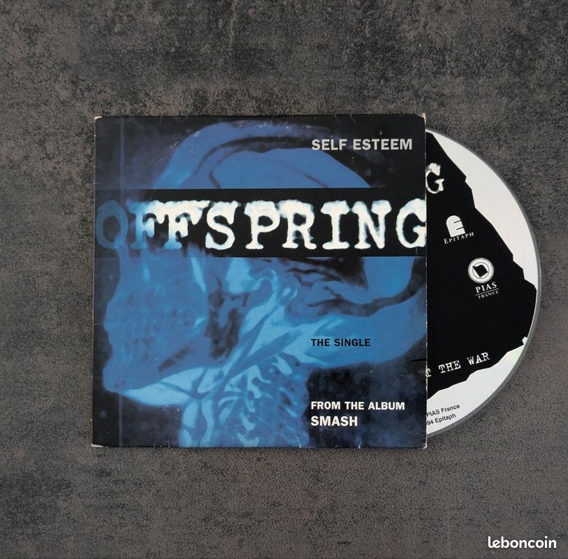 Single CD Offspring self esteem rock métal punk 90 1994 collector musique (image 1)