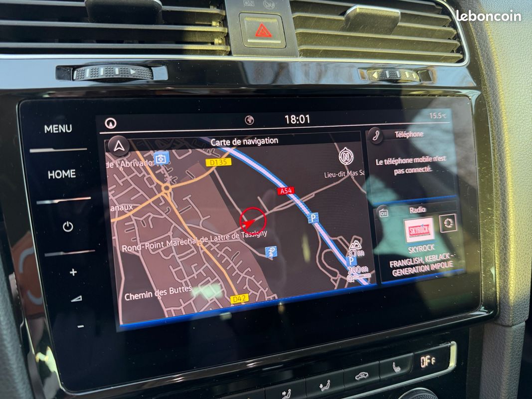 VOLKSWAGEN GOLF VII (2) 1.5 TSI EVO 150CH CARAT EXCLUSIVE DSG7 5P CarPlay Caméra de recul Sièges chauffants Garantie 12 mois (image 21)