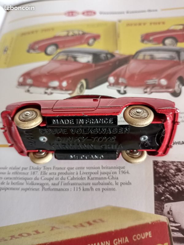 Dinky Toys Panhard PL17 547 Roues Concave