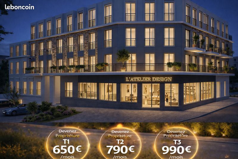 Appartement 3 pièces 54 m² · à Étampes · 54 m² · 229 000 €