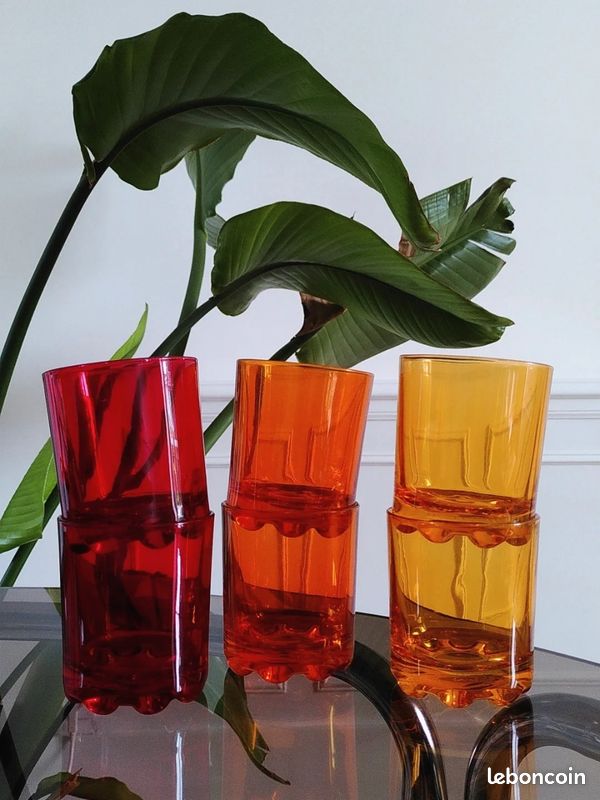 Lot de 6 verres vintage (image 5)