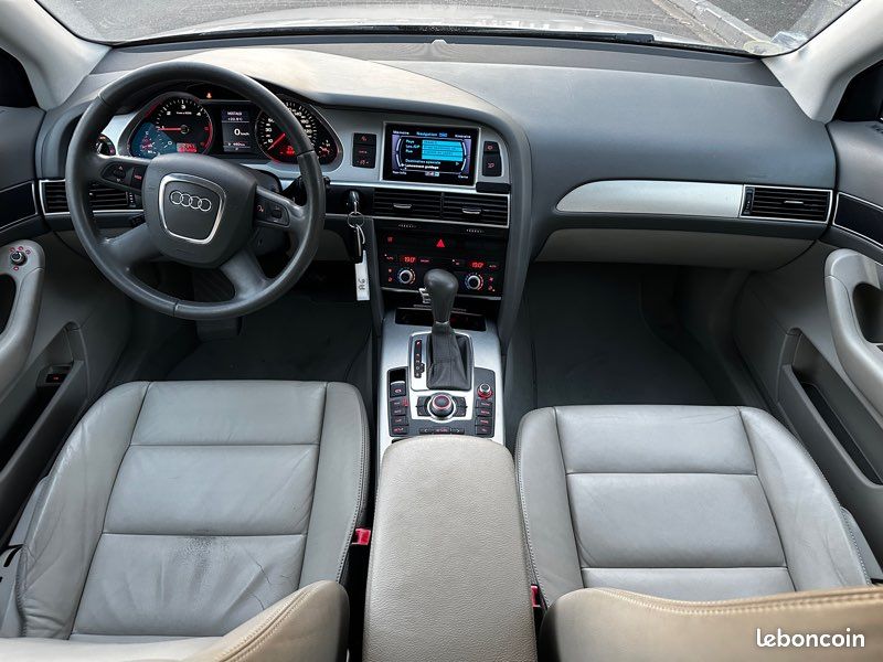 AUDI A6 C6 2.0 TDi 170ch Luxe Multitronic7 Boite Auto - GPS - Cuir - Xenon - Suivie Complet - 1er Main (image 9)