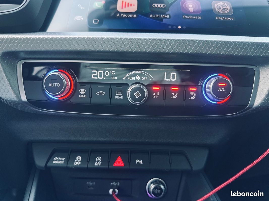 Audi A1 Sportback 35 TFSI 1.5 150CH S-line + CARPLAY + ECLAIRAGE D'AMBIANCE + 2EME MAIN + GARANTIE 12 MOIS (image 23)