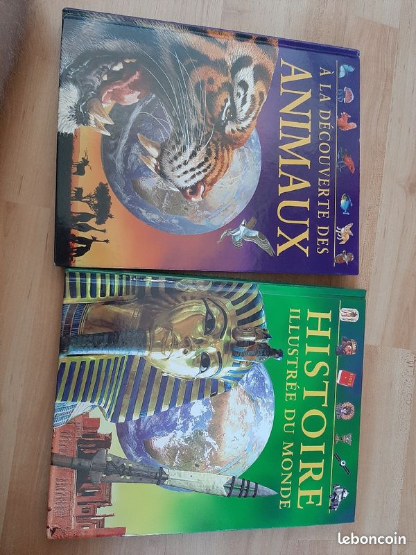 2 livres sur les animaux et l'histoire (image 1)