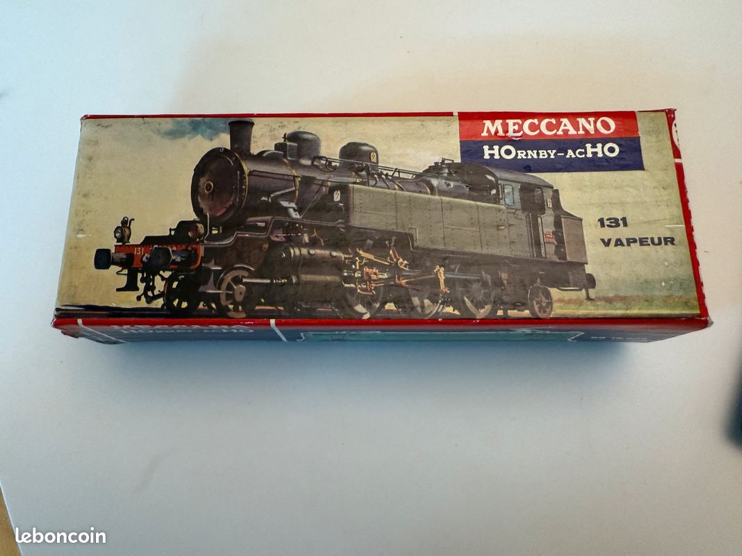 MECCANO HORNBY acHO Coffret VAPEUR 131TB Marchandises SNCF 85