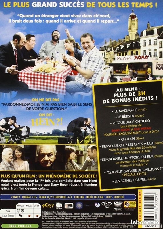 Bienvenue chez les Ch'tis -2DVD*ENVOI COLISSIMO OFFERT (image 2)