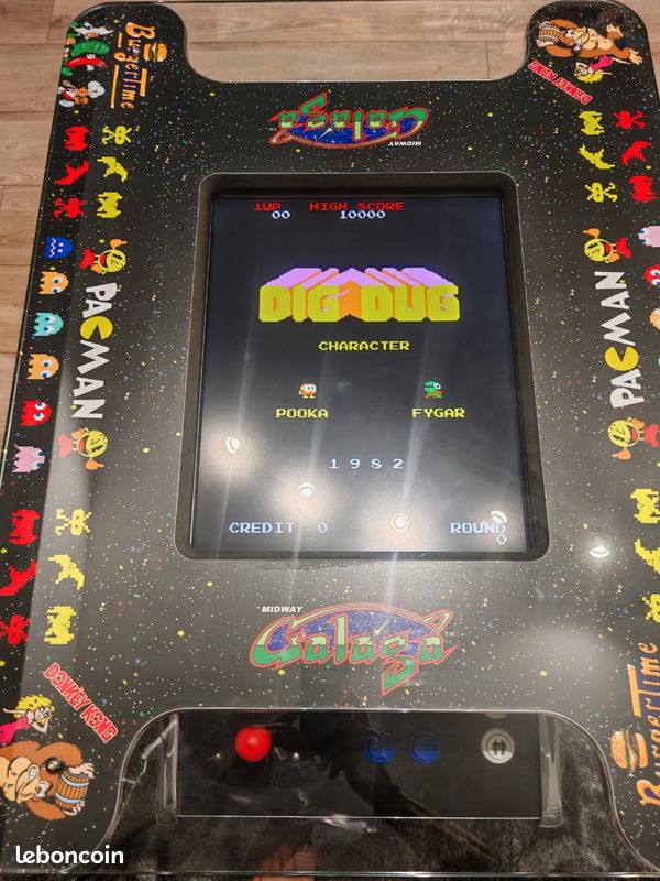 Table jeux d'arcade retro gaming (image 1)