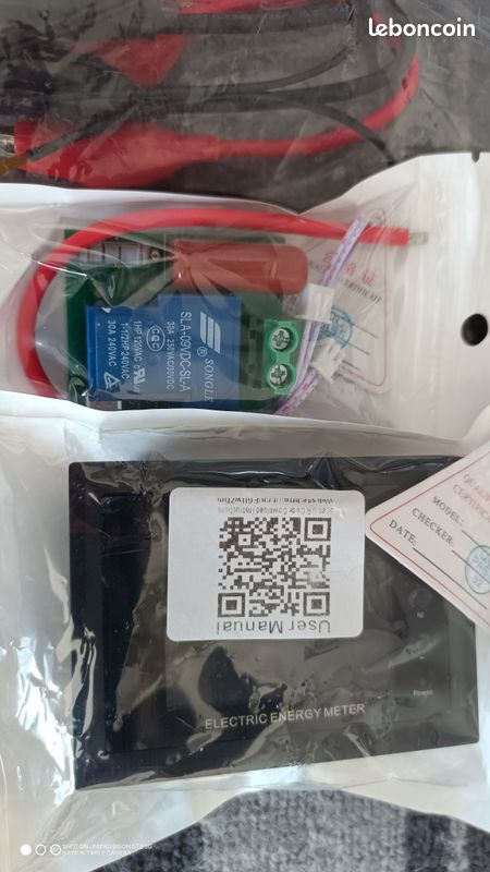 DT24 HD IPS Bluetooth affichage numérique alimentation cc APP voltmètre ampèremètre testeur de capacité de batterie jauge de carburant détecteur de tension compteur (image 1)