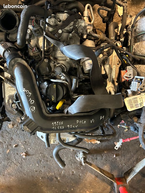 Moteur DKLA VOLKSWAGEN POLO VI (6) 1.0L TSI 95CV 82.591 KMS (image 1)