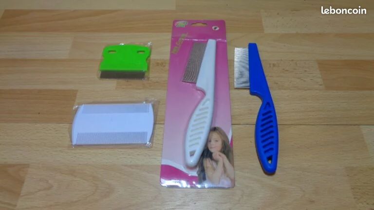 Lot de Peignes anti poux et lentes pour cheveux (image 3)