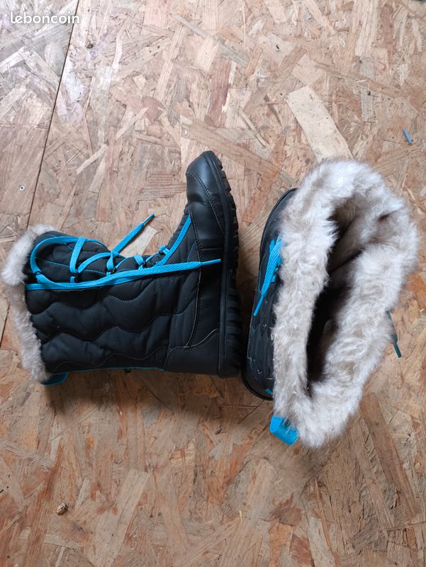Bottes de neige noir (T39) (image 1)