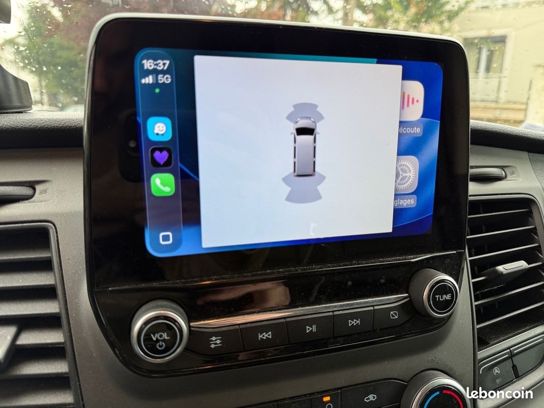 Ford transit custom fourgon 320 l1h1 2.0 ecoblue 130 bva trend business - tva récupérable - carplay - radar av/ar - climatisat (image 18)