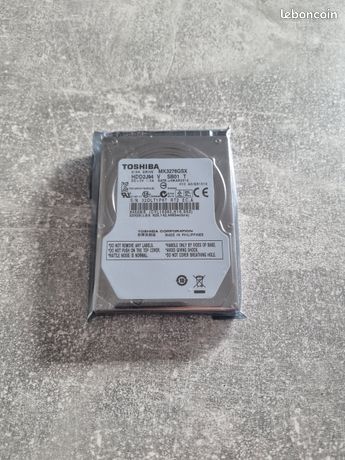 Disque Dur Interne Toshiba 320Go 2,5" - 5400 RPM SATA III - Neuf Pour PC Portable