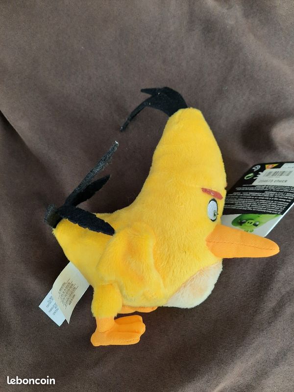 Peluche Chuck de chez Angry Birds neuve (image 3)