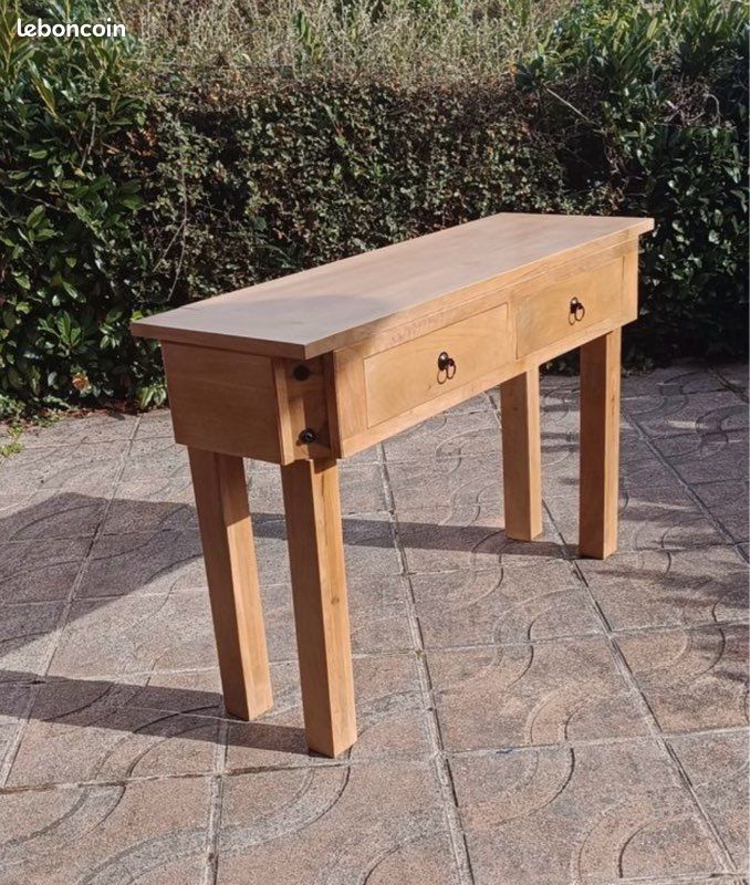 Console en bois massif (image 1)