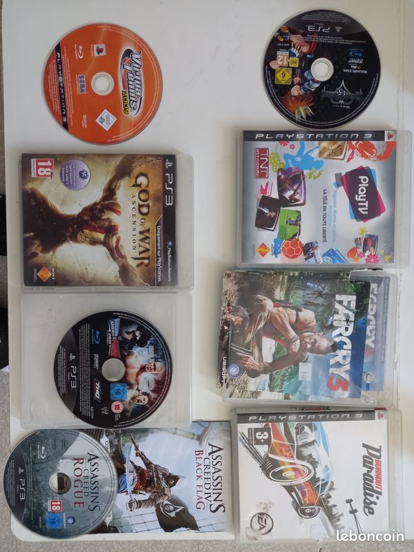 8 jeux PlayStation3 (camera offert) (image 3)