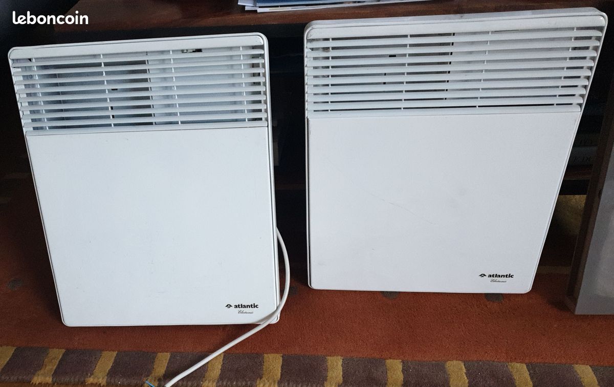 2 Convecteurs électriques Atlantic F617 500W (image 3)