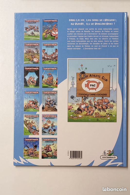 Lot de 5 "Les Rugbymen" neuves (image 9)