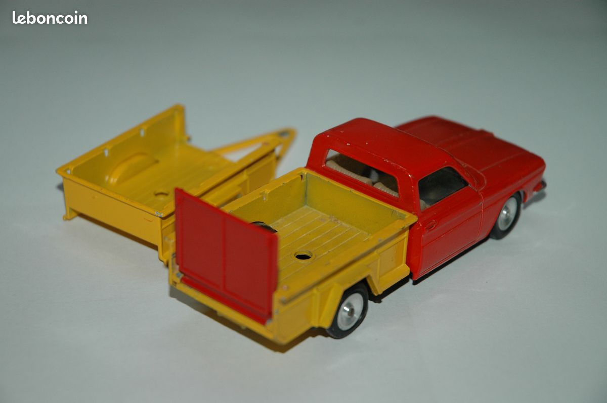 Solido démontable Pick-up rouge et jaune 1/32 (image 3)