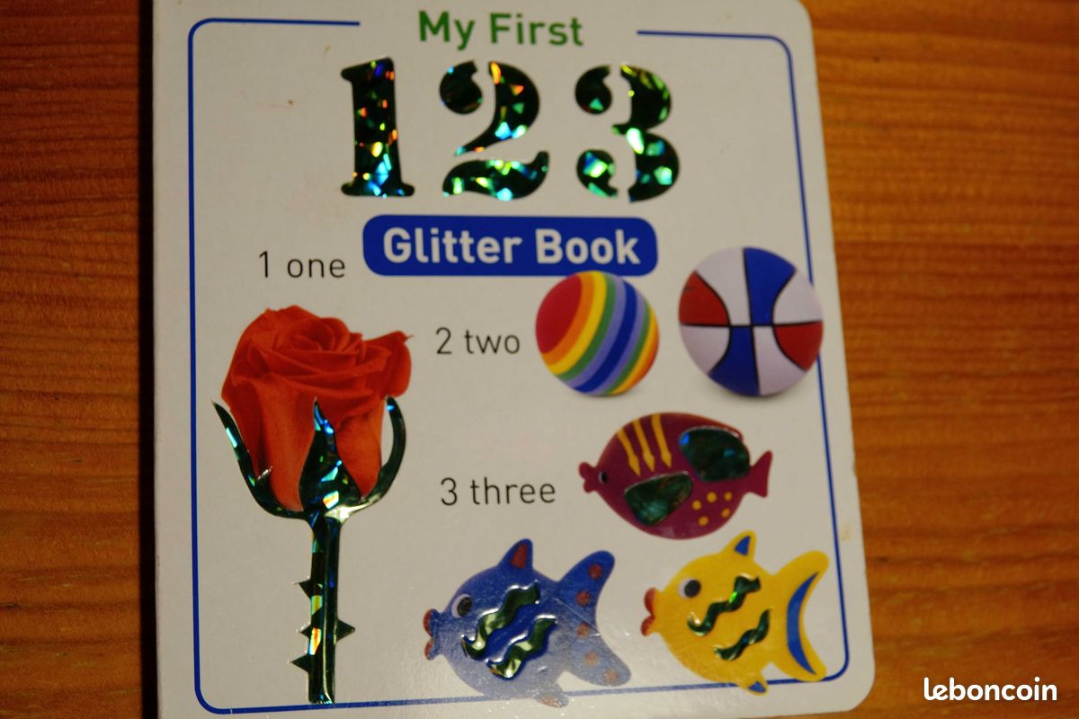 Livre enfant Glitter book (image 1)