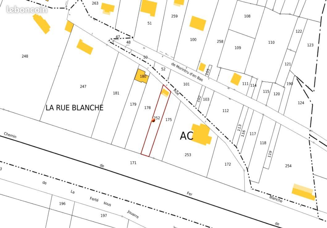 Terrain 379 m² · à La Ferté-sous-Jouarre · 13 000 €