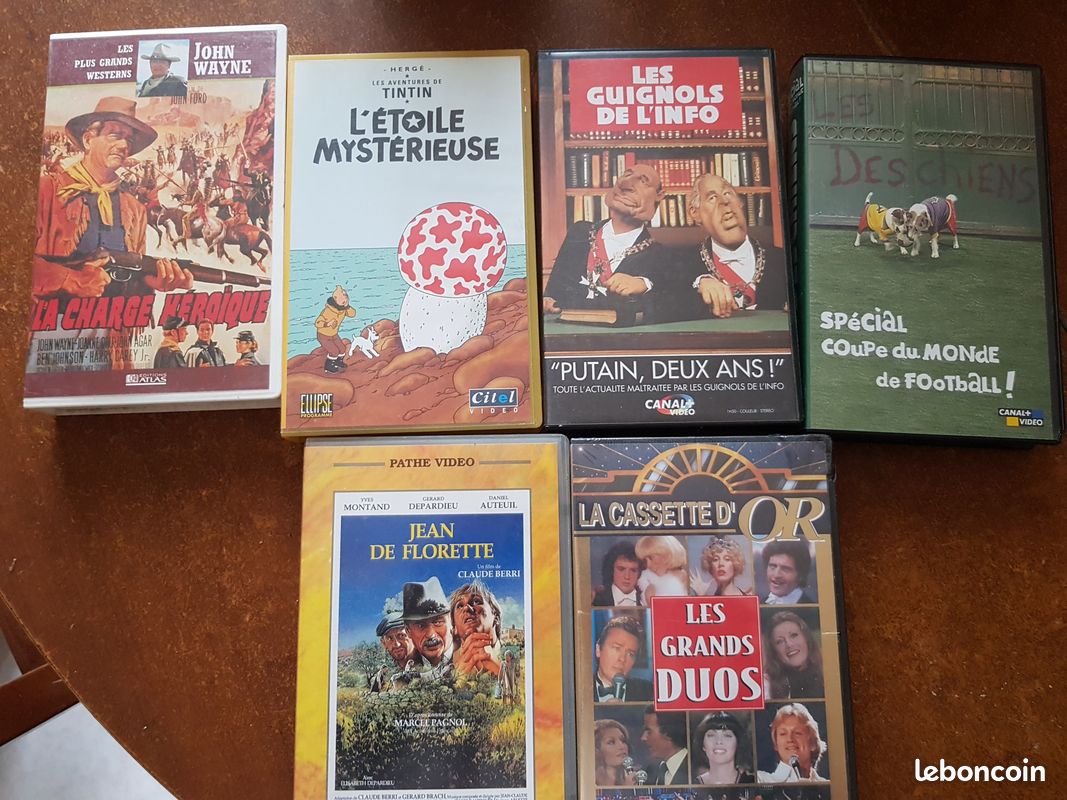 Cassettes VHS 1 euro l'unité (image 4)