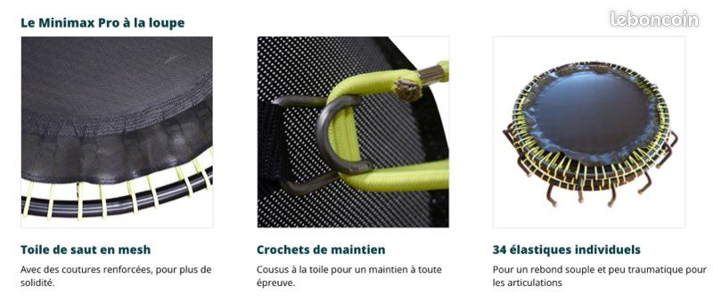Trampoline fitness d’intérieur (image 3)