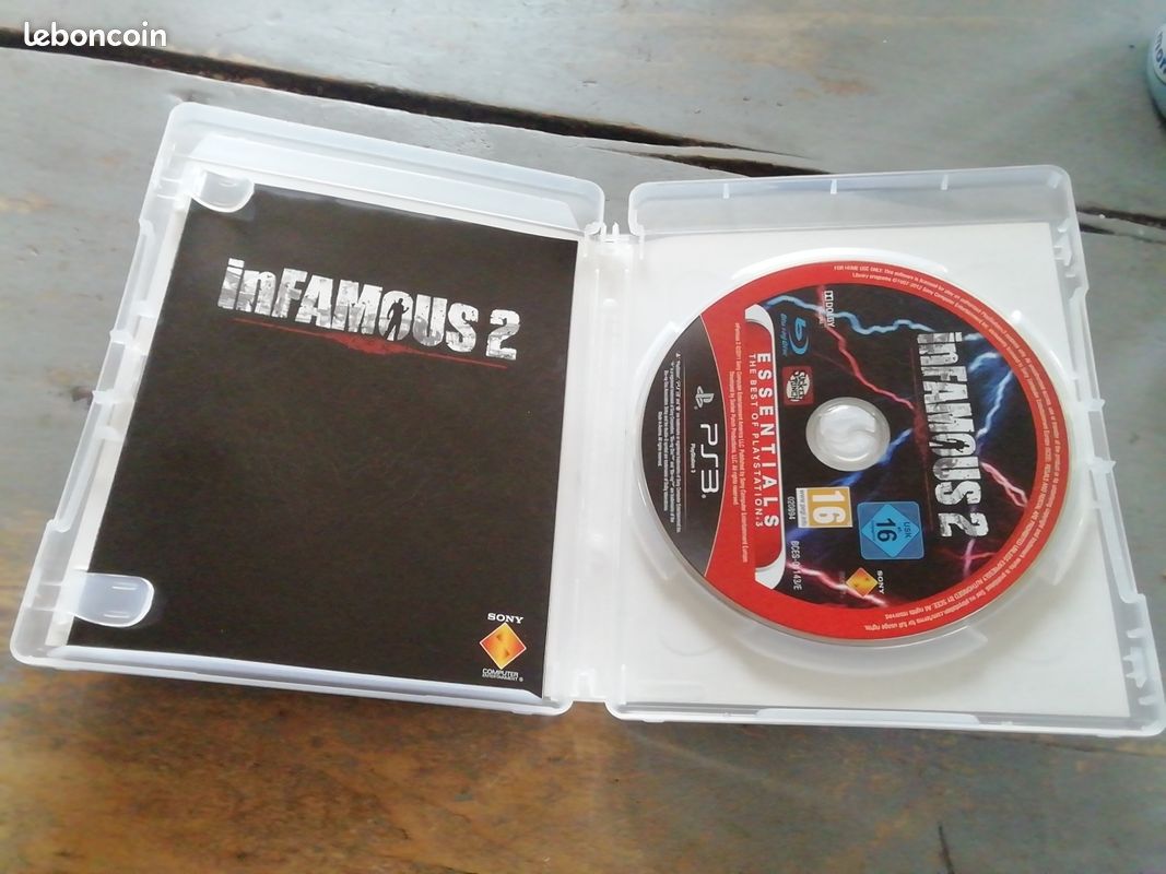 Jeux Vidéo inFamous PlayStation 3 (PS3) d'occasion