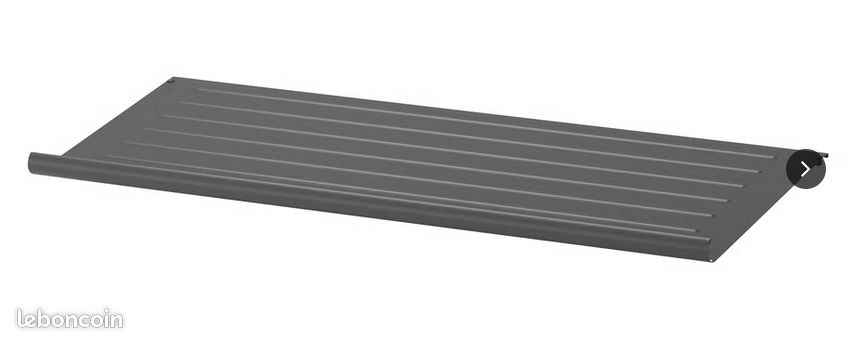 Ikea komplement étagères à chaussure grise 1m (image 1)