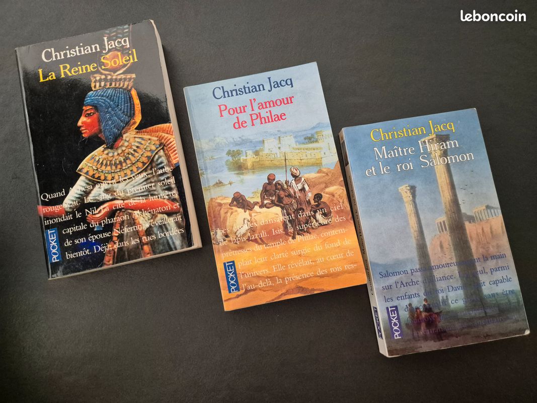 Trilogie livre de poche Christian Jacq (image 5)