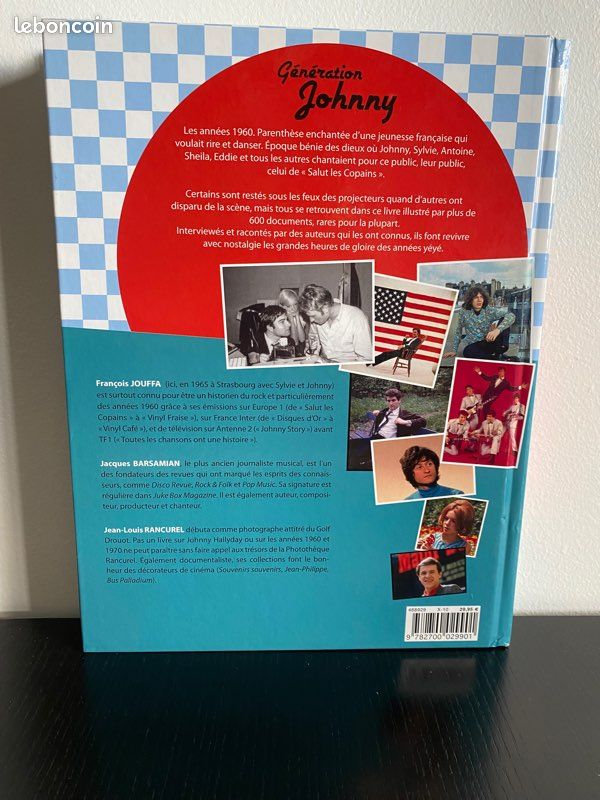 Génération Johnny, les idoles des années 60 - Jouffa / Barsamian - Gründ - Comme neuf (image 2)