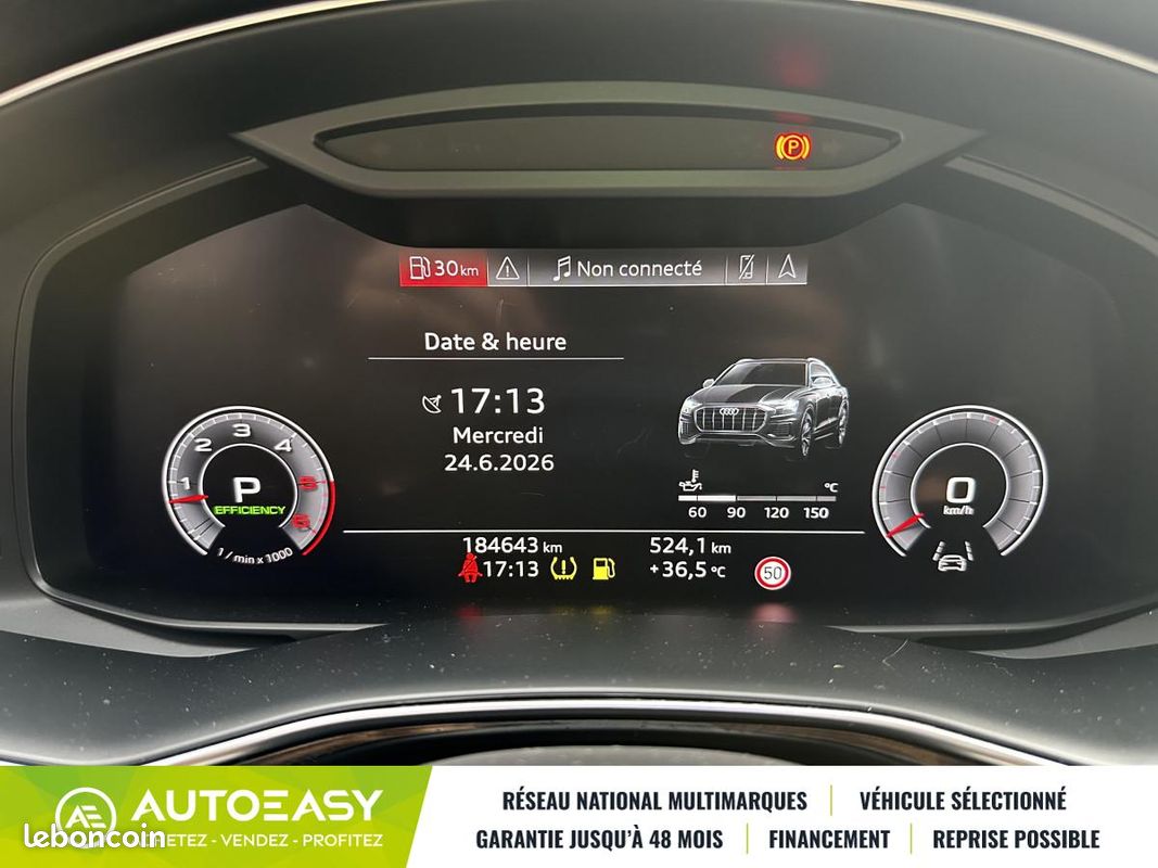 Audi Q8 50 TDI 286ch S line quattro tiptronic 8 (image 27)