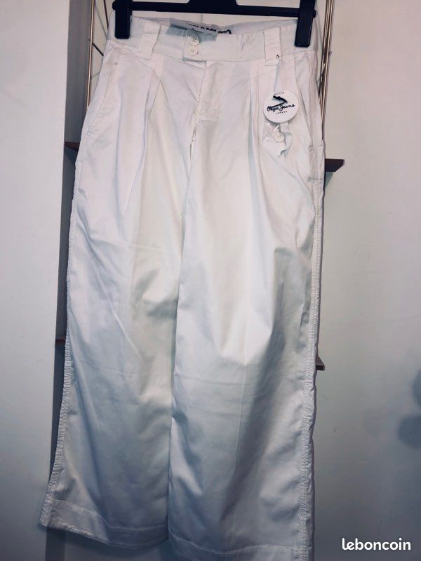 Pantalon blanc Pepe Jeans (image 2)