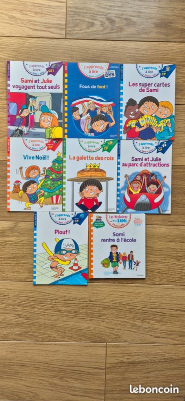Lot de 8 livres Sami et Julie (image 1)