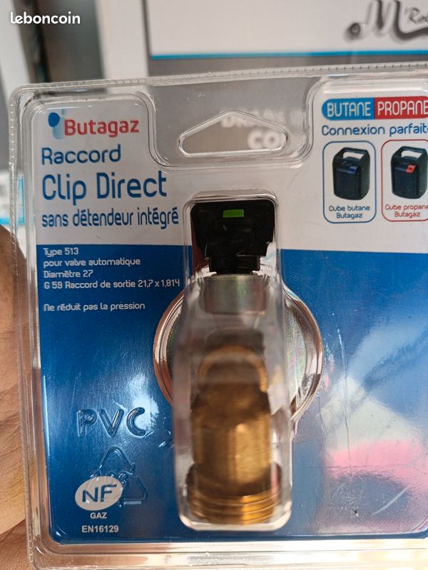 Raccords, coudes, détendeurs, lyre, flexibles gaz butane propane groupe sécurité chauffe eau (image 10)