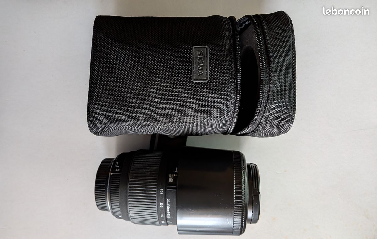 Vente Objectif Sigma 70-300 mm F4.5-6 (image 3)