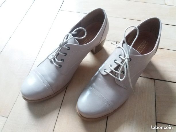 Escarpins tout cuir Karston 37,5 ( quasi neufs ) - Chaussures