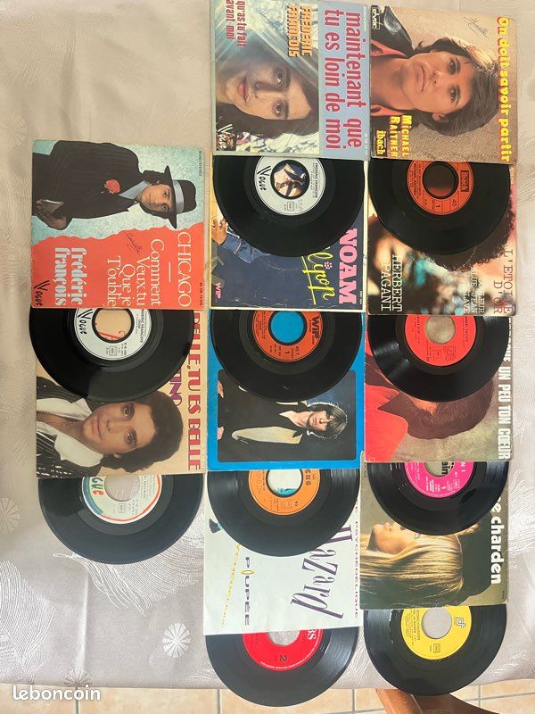 Lot de 10 vinyles 45T (image 3)