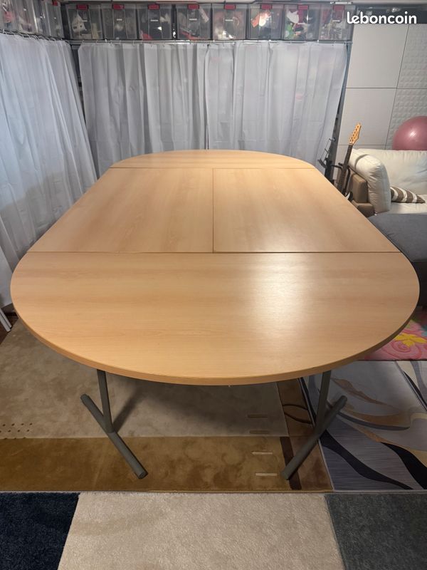 Tables convertibles pliable, rectangulaires, ovales ou ronde (image 1)