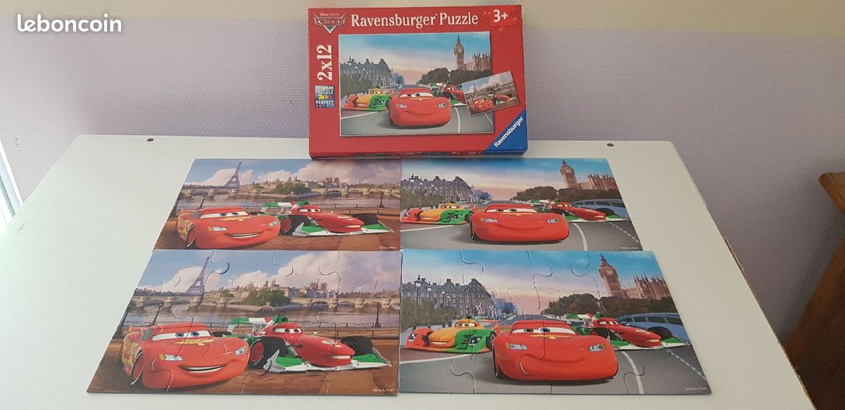 2 Puzzles "Cars" (image 2)