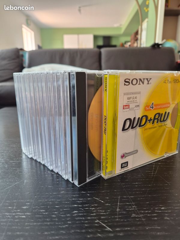 Lot de 15 DVD+RW (image 1)