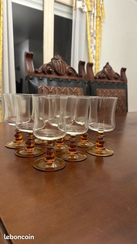 Lot de 9 verres vintage (image 3)