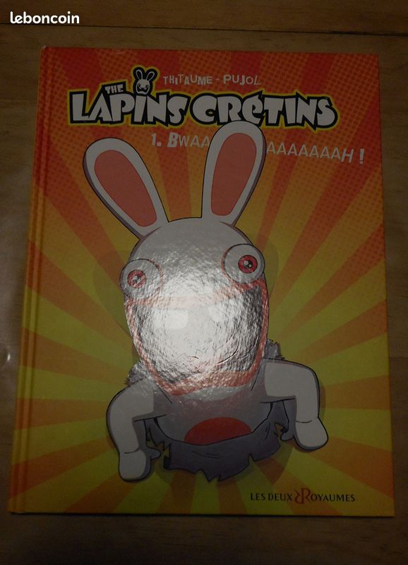 BD "The lapins crétins" Tome 1 BWAAAAAAH  (katia fille garçon) (image 1)