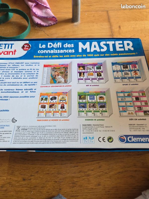 Jeu le défi des connaissances master - Jeux & Jouets
