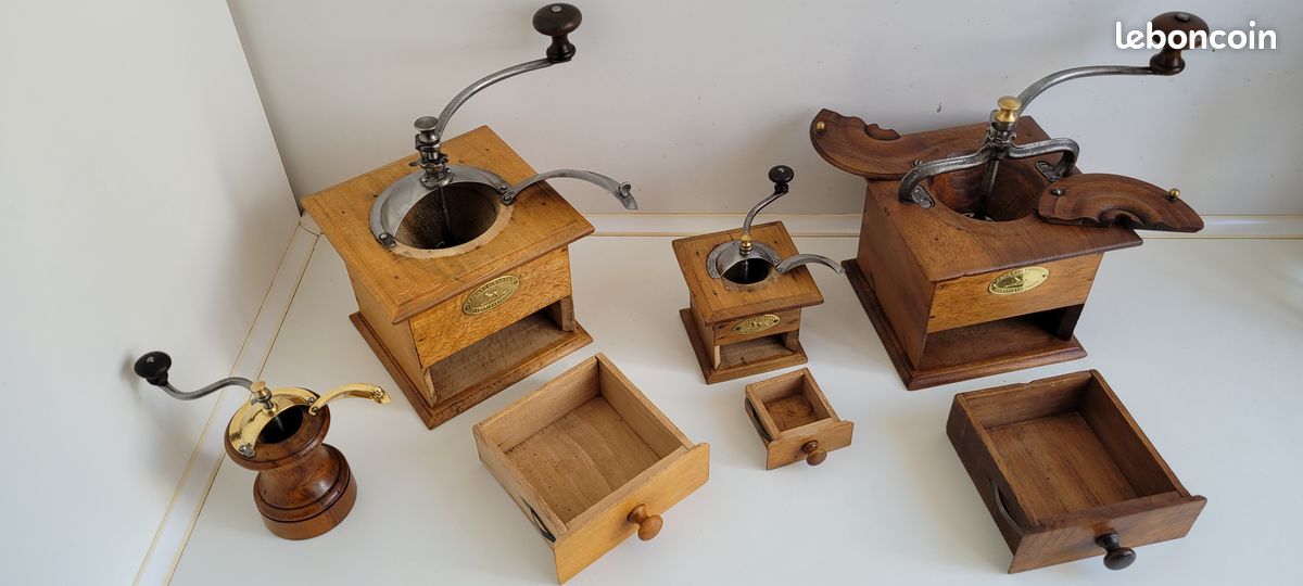 Magnifique petit moulin à POIVRE PEUGEOT frères année 1900 en très bon état de fonctionnement (image 17)