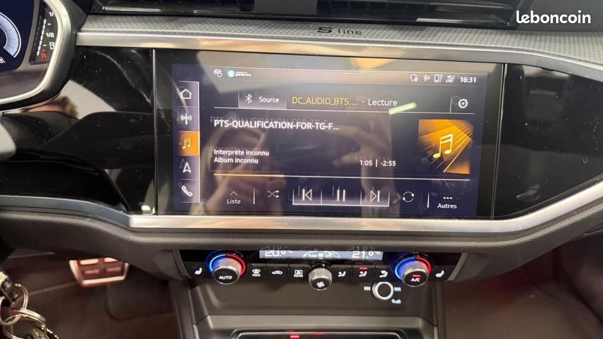 Audi Q3 2.0 35 TDI 150cv SPORTBACK S LINE / TOIT OUVRANT / CARPLAY (image 20)