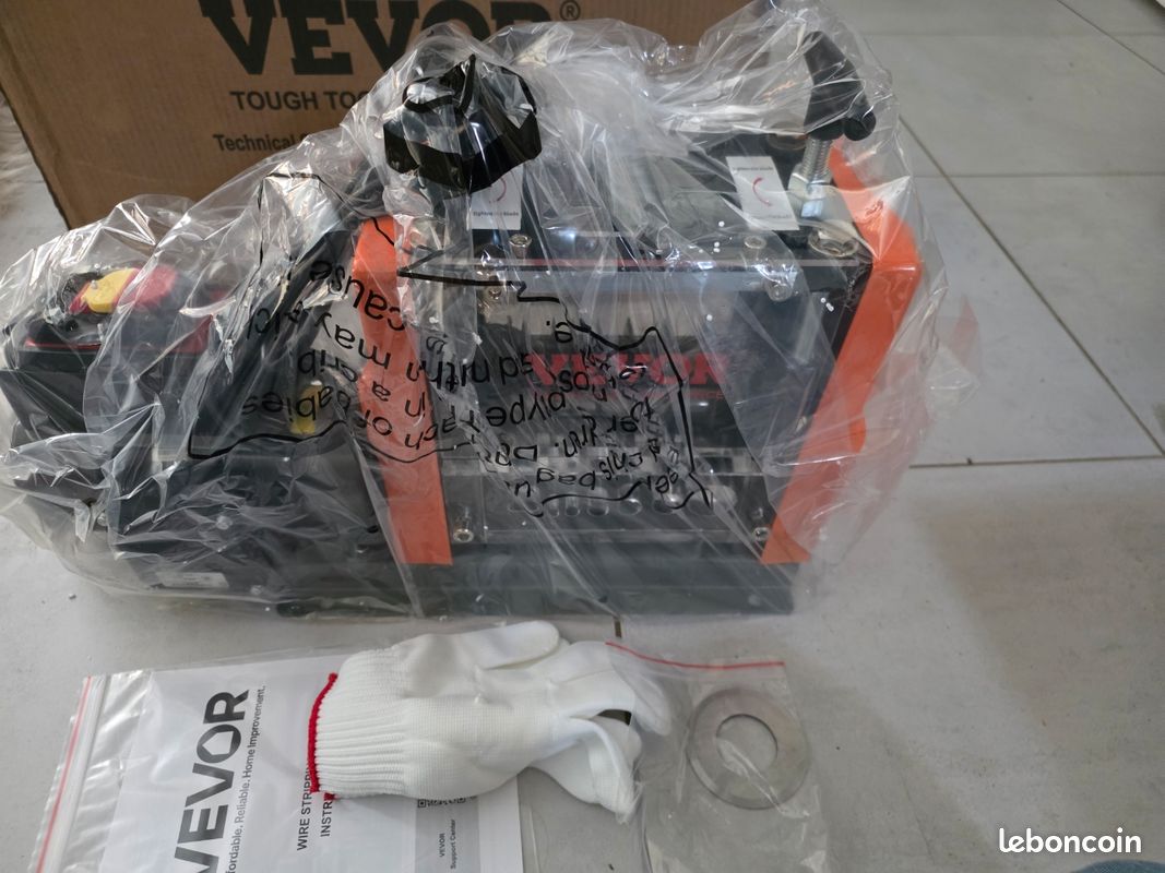 VEVOR Machine à Dénuder Électrique 1,5-25 mm Dénudeur Câble Auto Motorisé 60 W, Neuf (image 6)