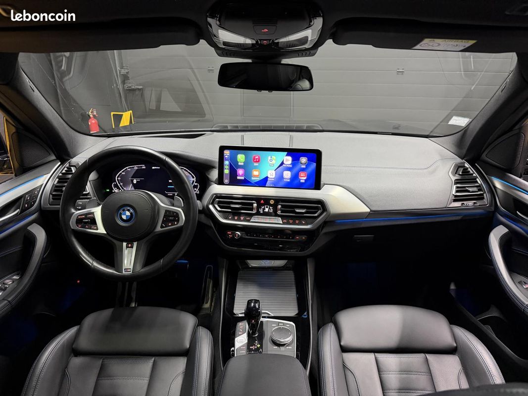 BMW X3 30e 292 cv M SPORT hybride rechargeable ( xDrive30e PHEV ) - JANTES 21 / FULL LED / TOIT PANO (image 20)